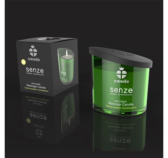 Świeca do masażu - Swede Senze Massage Candle Arousing 50 ml